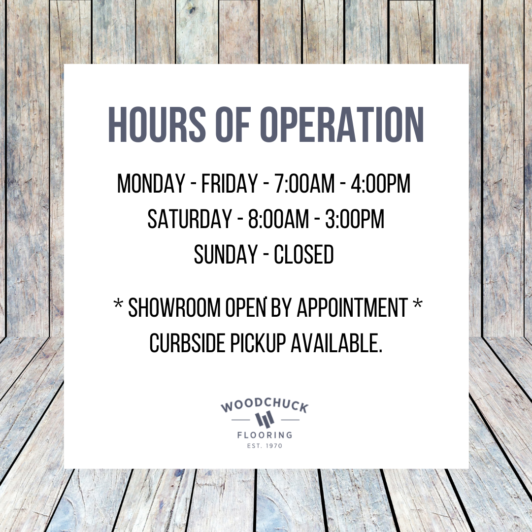 Monday – Friday – 7am – 5pm Saturday – 8am – 3pm Sunday – CLOSED Drop in or by appointment (1)